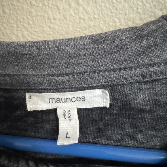 Maurices Gray, Yellow, and Purple Hoodie - Picture 2 of 2